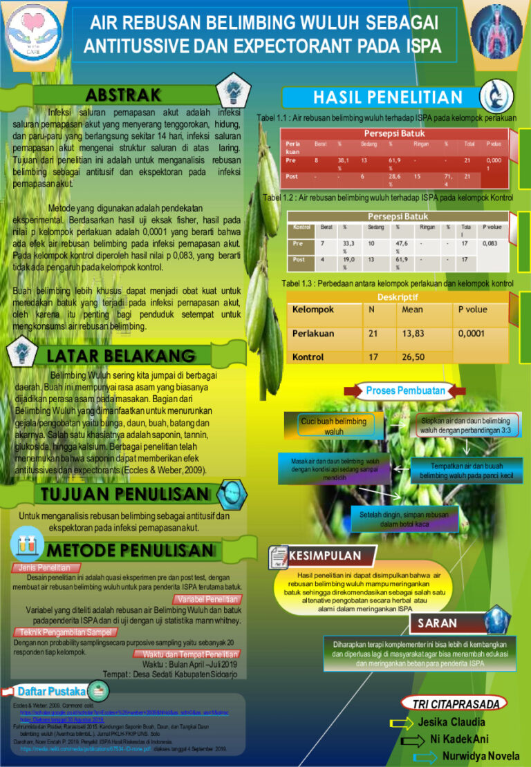 Mahasiswa S1 Keperawatan Kembali Mendapatkan Prestasi Di Lomba Poster